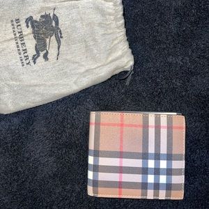 Mens Burberry wallet